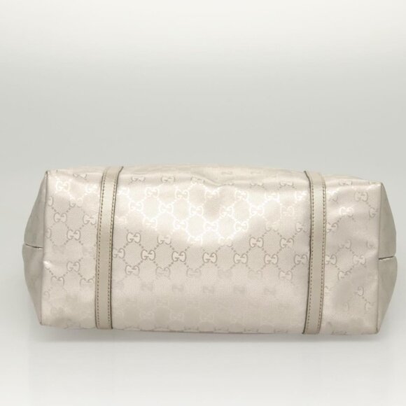 GUCCI GG Implementation Tote Bag Silver 197953 Auth 126051 - Picture 6 of 16